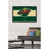 Trends International NHL Minnesota Wild - Logo 21 Framed Wall Poster Prints - 2 of 4
