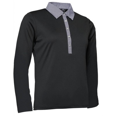 Women's Wo Crail Long Sleeve Polo - Abacus Sportswear US