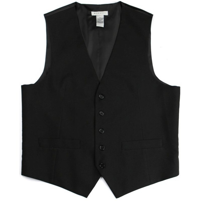 Men's Streamlined 5 Button Formal Suit Vest, 1 of 4