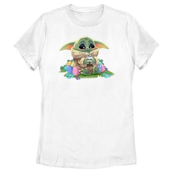 Women's Star Wars: The Mandalorian Grogu Easter Egg Collector T-Shirt