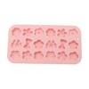 Unique Bargains Candy Making Moulds 18-Cavity Flower Bouquet Candy Mould Hand Wash 7.4"x3.98"x0.51" 1 Pc - 3 of 4