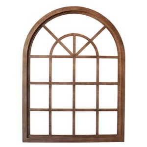 VIP Wood 24.8 in. Brown Decorative Frame Wall Accent - 1 of 2