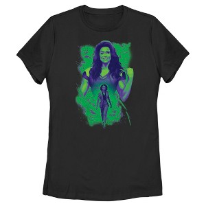 Women's She-Hulk: Attorney at Law Explosion of Willpower T-Shirt - 1 of 4