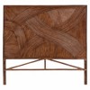 bali & pari Queen Elettra Rattan Standalone Headboard Dark Brown: No Assembly, MDF Frame, Spot Clean - image 3 of 4