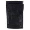 CTM Men's Leather Key Case with Exterior Pocket - 3 of 4