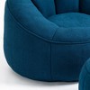 PAGED Bean Bag Chair with Footrest, Creative Bean Bag Sofa Chair with Soft Foam, Floor Chair for Bedroom, Living Room - 4 of 4
