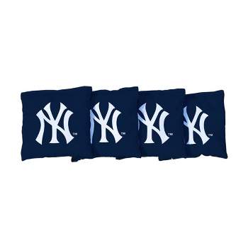 MLB New York Yankees Corn-Filled Cornhole Bags Navy Blue - 4pk