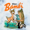Juniors Womens Bambi Retro Color Poster Crop T-Shirt - 2 of 4