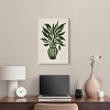 Art Remedy Green Vase II Minimalistic Botanical and Floral Art Prints Unframed - 2 of 4
