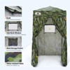EAGLE PEAK 4x4 Pop Up Canopy, Flex Ultra Compact Portable Privacy Changing Room Photoshoots - 4 of 4