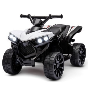 Kids ATV 4-Wheeler  Toy – Electric Quad Car with Simple Foot Pedal Control & Realistic Design for Toddlers - 1 of 4