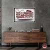 Notoriart Sneakerhead Red Wall Art Framed - 2 of 4