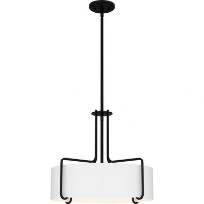 Quoizel Lighting Hanley 4 - Light Pendant in  Matte Black