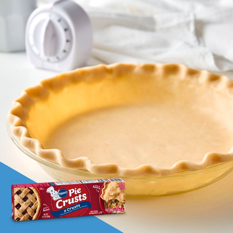 Pillsbury Ready-to-Bake Pie Crusts - 14.1oz/2ct, 5 of 10