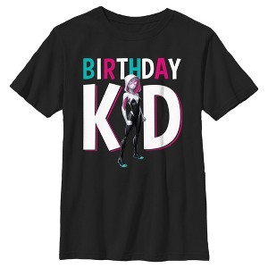 Boy's Spider-Man Birthday Kid Ghost-Spider T-Shirt - 1 of 4
