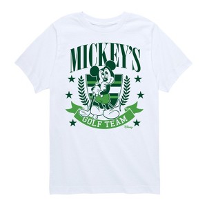 Boys' - Disney - Mickeys Golf Team Short Sleeve Graphic T-Shirt - 1 of 4
