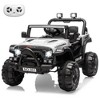 Jojoka 12V Kids Ride On Car, Electric Ride On Truck w/Parent Remote, Spring Suspension, Bluetooth Music, LED Light, 4.1Mph Max Speed - 2 of 4