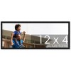 PosterPalooza | Panoramic Modernist Black Picture Frame - UV Acrylic, Foam Board Backing, Hanging Hardware - 2 of 4
