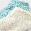Women's Marled 2pk Cozy Low Cut Socks - Auden™ 4-10 - 3 of 3