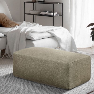 ChaletPosh 42 Inch Velvet Pouf