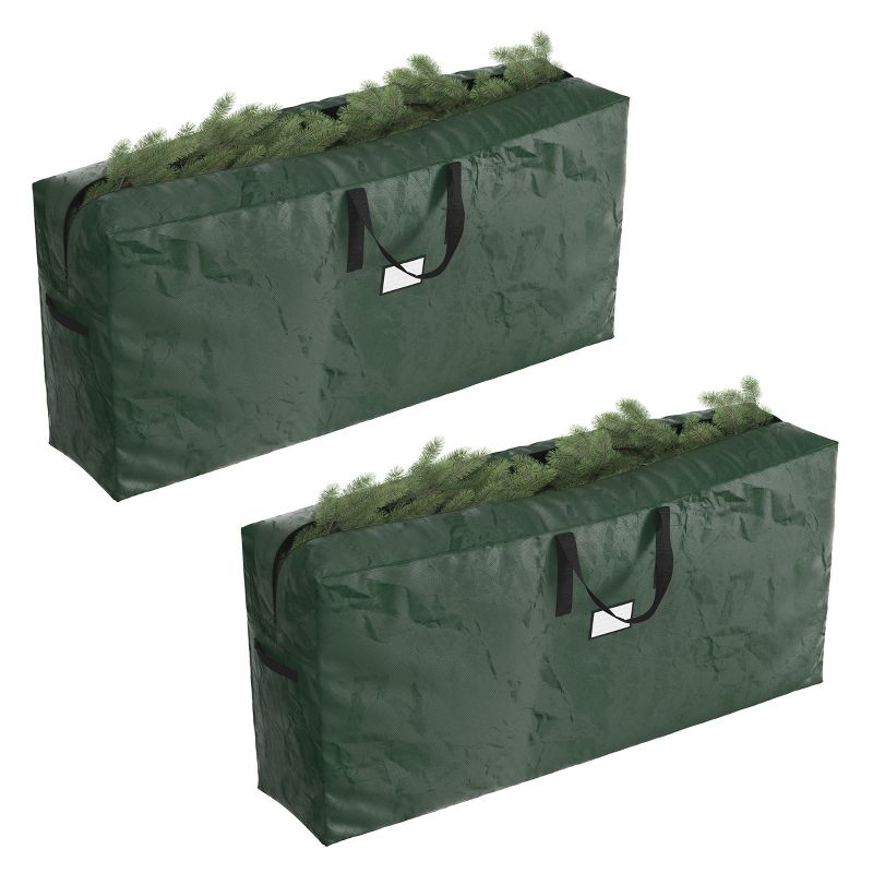 Hastings Home Artificial Tree Storage Bag Set of 2 - Protects Holiday Decorations and Inflatables, 1 of 7