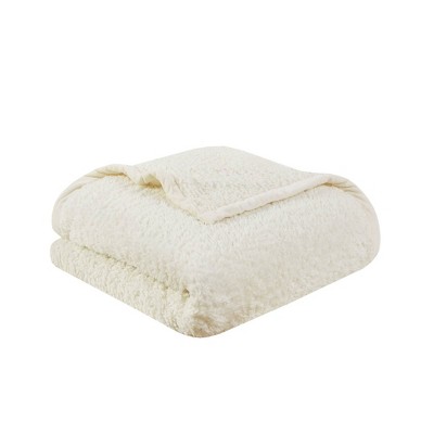 Full/queen Burlington Berber Bed Blanket Ivory: Woolrich, Velvet ...