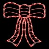 Northlight Lighted Bow Window Silhouette Christmas Decoration - 14" - Red Lights - 2 of 4