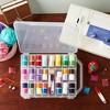 Bright Creations Clear Bobbins Case, Holds Up to 46 Sewing Thread Spools (14.35 x 10 x 3.25 in) - 2 of 4