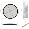 COZONY Heavy Duty Rectangle Fire Pit Cooking Grate with Handle - 2 of 4