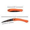Bahco Folding Outdoor Garden Pruning Metal Hand Saw, Orange, 15.5" - 3 of 4