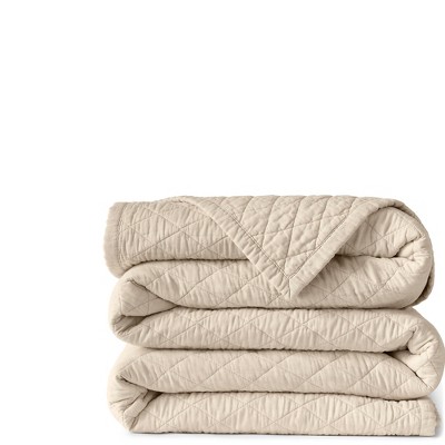 Lands' End Solid Diamond Double Voile Quilt