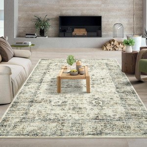 Acekool 2x6 Vintage Washable Rug – Non-Slip Distressed Runner for Kitchen, Hallway & High-Traffic Areas - 1 of 4
