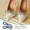 Unique Bargains Fashion Diamond Crystal Shoe Laces with Net for Sweatpants Shorts 2 Pcs - 4 of 4