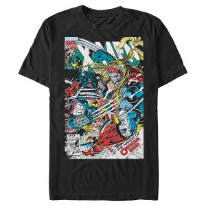 Men's Marvel X-Men Wolverine Battles Omega Red T-Shirt - 1 of 4