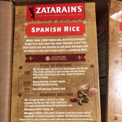 Zatarain's Sides Spanish Rice - 6.9 oz