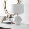 Kemli Table Lamp - 23.5 Inch Height - TBL4394 - White - Safavieh - 3 of 4