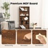 MAYEERTY Bookshelf - 5 Tiers Modern Open Storage Rack - 4 of 4
