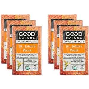 Good Nature Tea St John's Wort  - 1.058oz  (Case of 6) - 20 bags/case - 1 of 2