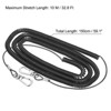 Unique Bargains Retractable Rod Pliers Paddles Fishing Coiled Lanyard with Metal Clips 32.8ft - 2 of 4