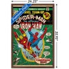Trends International Marvel Comics Spider-Man - Iron Man Marvel Team-Up #9 Framed Wall Poster Prints - 3 of 4