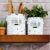 The Lakeside Collection Set of 2 Vintage Storage Canisters - 3 of 4