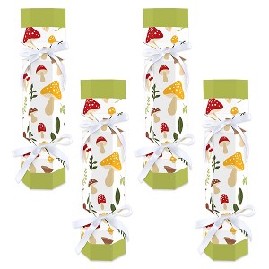 Big Dot of Happiness Wild Mushrooms - No Snap Red Toadstool Party Table Favors - DIY Cracker Boxes - Set of 12 - 1 of 4