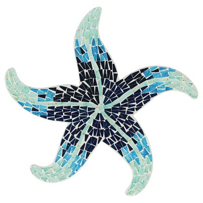 Beachcombers Sea Star Mosaic Plaque