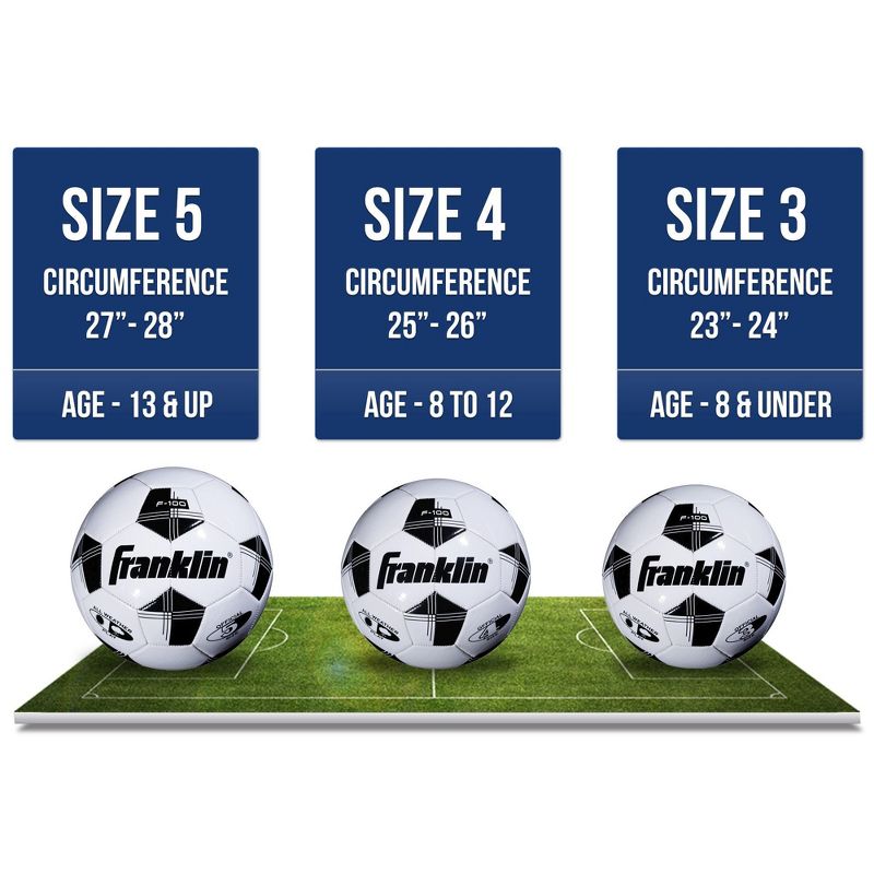 Franklin Sports Competition Size 4 Soccer Ball - Pink, 2 of 3