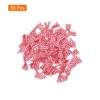Unique Bargains Fabric Sewing DIY Gift Packaging Accessories Satin Mini Ribbon Bows 50 Pcs - 4 of 4