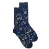 Zodiac Star Pattern Socks (Men's Sizes Adult Large) from the Sock Panda - 2 of 3