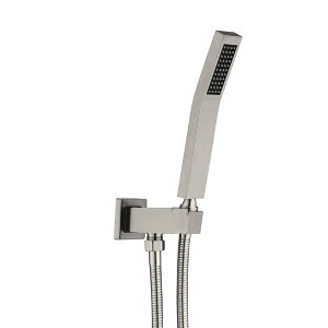 SEVOBAL Shower Faucets, Premium Handheld Shower System with Flexible Hose and Angle-Adjustable Mount, Silver, 11"*6.5"*3" - 1 of 4
