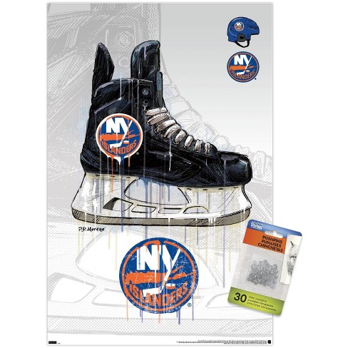 Trends International NHL New York Islanders - Drip Skate 21 Unframed Wall Poster Prints - image 1 of 4