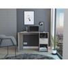 NicBex 43.3 Inch Computer Home Office Desk with 1 Drawer and 2 Open Shelves for Bedroom,Study Room,Office - 2 of 4