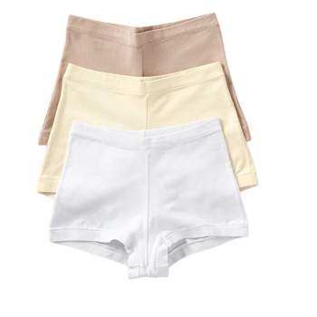 Leonisa  Simply Comfortable 3-Pack Stretch Cotton Boy short Panties -